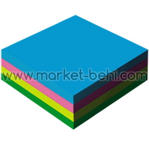Цветно хартиено кубче залепено 86x86 mm 400 л.