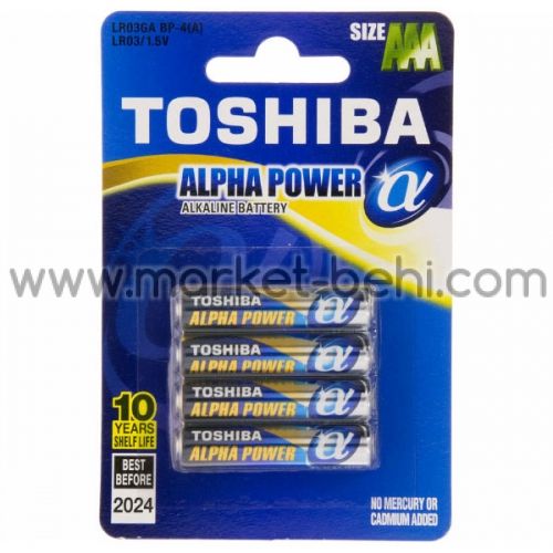 Батерии TOSHIBA LR03АRFI BP4S