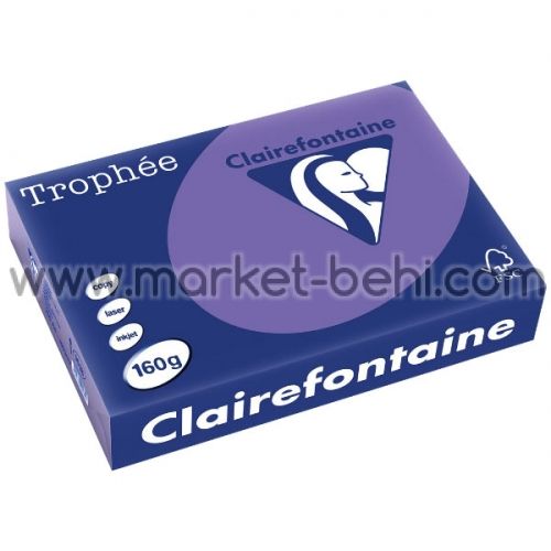 Цветен картон Trophee 160gr. IntensiveLilac 1018