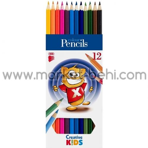 Цветни моливи Ico Creative Kids 12 цв.