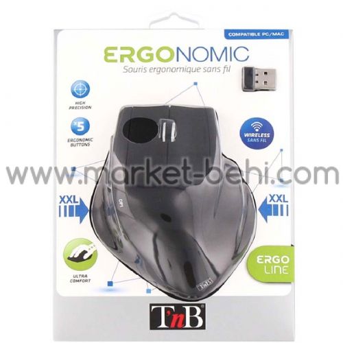Мишка T“nB Ergo безж. опт. USB