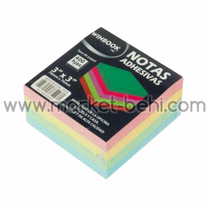 Кубче Winbook 76 х 76 mm, 400 л., цветно