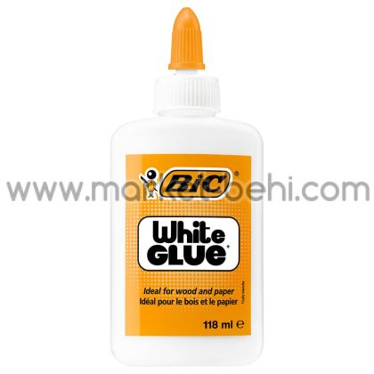 Лепило течно BIC White Glue 118 ml., Бял