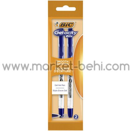 Химикалки Bic Gel Ocity Stic с гелово мастило, 2 броя