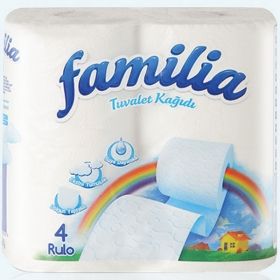 Тоалетна хартия Familia 4 ролки