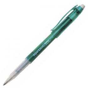 Химикалка Papermate Premium с гумичка зелен