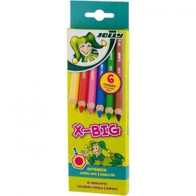 Цветни моливи Jolly X-big,6 цв.