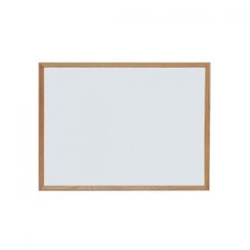 Бяло табло с дървена рамка 30х40 cm