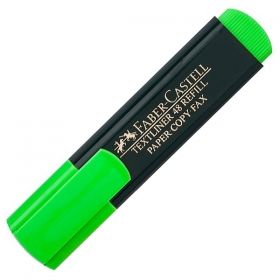 Текст маркер Faber-Castell,l тъмно зелен