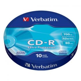 CD-R Verbatim 52 x 700 MB 10 бр.