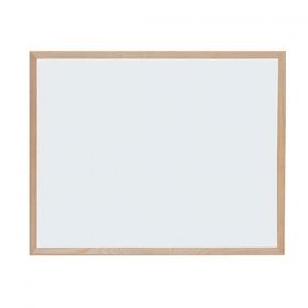Бяло табло с дървена рамка 40х60 cm