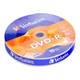 DVD+R Verbatim 16x 4.7 GB шпиндел 10 бр.