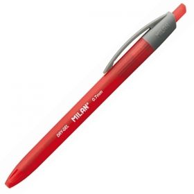 Гел химикалка Milan Dry-Gel 0.7mm Червен