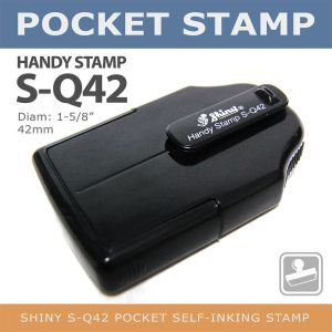 Джобен квадратен печат HANDY STAMP S-Q42