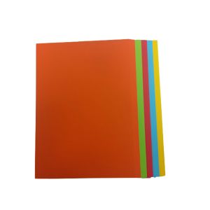 Цветен картон А4, 160 гр., 5*10 л., наситен