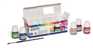 Темперни бои  Giotto Tempera 12x25 ml, 12 цвята