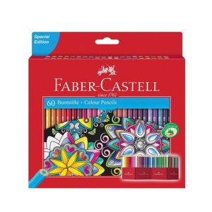 Цветни моливи Faber Castell, 60 цвята