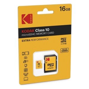 Kodak microSD Card SDHC 16GB Class 10 EXTRA