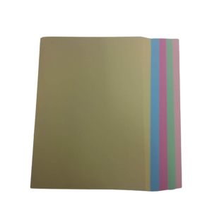 Цветен картон А4, 160 гр., 5*10 л., пастел