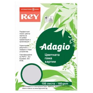 Цветен картон Rey Adagio Lavender,А4,160гр.,100л