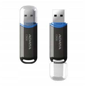 Флаш памет Adata 32GB C906, USB 2.0, Черен
