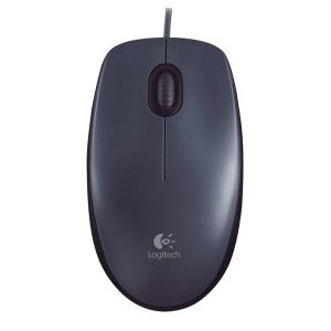 Компютърна мишка с кабел Logitech M100 сива