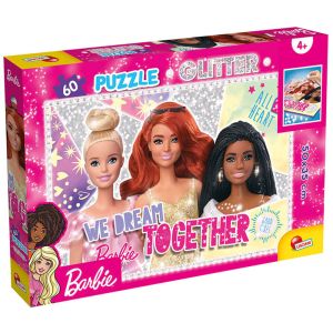Пъзел Lisciani Barbie Glitter, 60 части