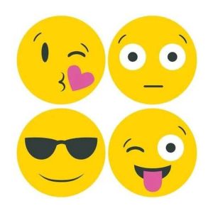 Самозалепващи листчета Post It Emojis, 60л