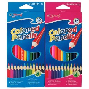 Цветни моливи Yalong 830041, 12 цвята