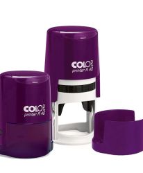 Печат  Colop Printer R40  Ф40 mm лила