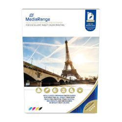 Фотохартия MediaRange 160g гланц, 100бр/опак