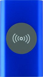 Безжична преносима батерия Juice, 4000 mAh, синя