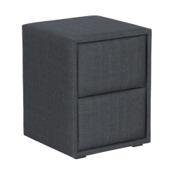 Нощно шкафче за спалня COTTON - графит 501