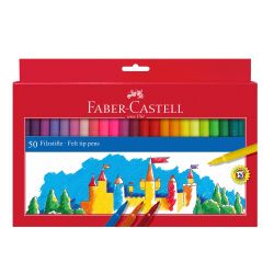 Faber-Castell Флумастери, 50 цвята