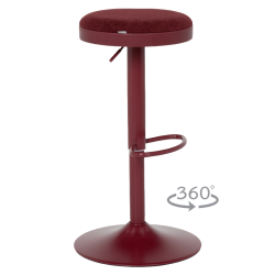 Бар стол BARACO - червен