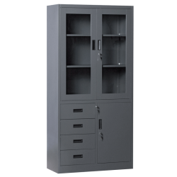 Метален шкаф Carmen CR-1278 E J SAND - графит