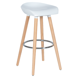 Бар стол ERIDU - бял