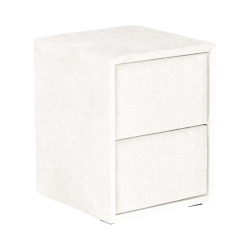 Нощно шкафче за спалня LOUVRE - слонова кост AN