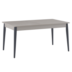 Разтегателна трапезна маса HUEVA - бежов-сив GG