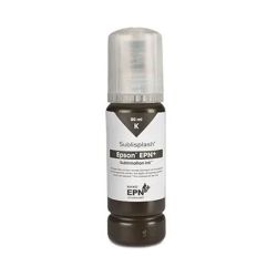 Съвместимо мастило за принтер Epson EcoTank, Sublisplash EPN+, 80 ml, Black