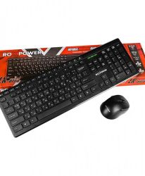 Комплект клавиатура и мишка безжични RoXpower LK-8175