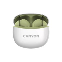 Слушалка Canyon TWS-5 безжични, Зелен