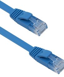 Кабел DeTech LAN cat6 Flat 5m