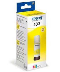 Epson 103 Eco Tank Оригинално мастило жълто