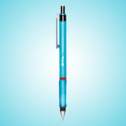Комплект Rotring Visuclick автоматичен молив, гума, графити, син 0,7