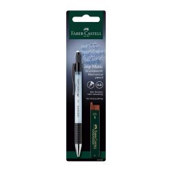 Faber-Castell Автоматичен молив Grip Matic 1375, 0.5 mm, с мини графити, в блистер