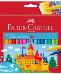 Флумастери Faber Castell Замък, 36 цвята