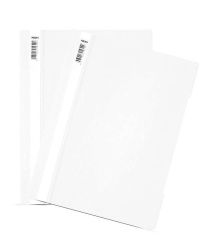 Папка PVC с перфорация, Noki 4825, Бял