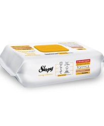 Мокри кърпи Sleepy за почистване, 100бр, Жълт