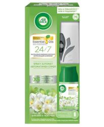 Комплект Airwick машинка White Flowers 250мл
